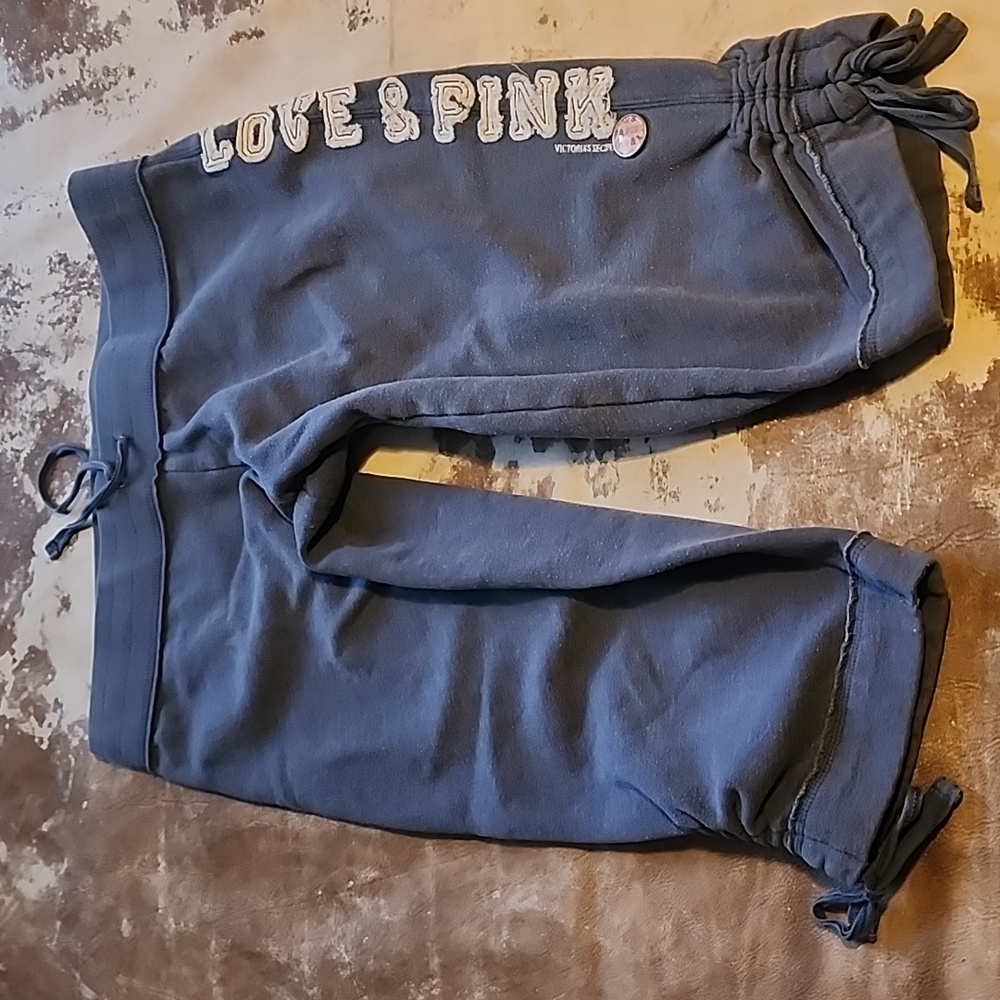 Pink Victoria's Secret My Favorite Sweats. Vintage/Y2K. Size: M - Picture 3 of 9